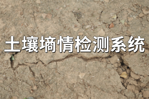 土壤墑情之土壤溫濕度監(jiān)測系統(tǒng)