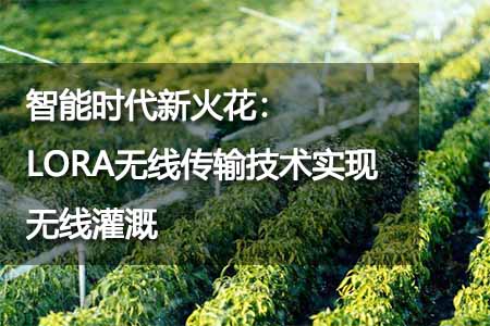 LORA無線傳輸技術實現(xiàn)無線灌溉
