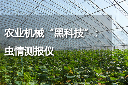 農(nóng)業(yè)機械“黑科技”：蟲情測報儀