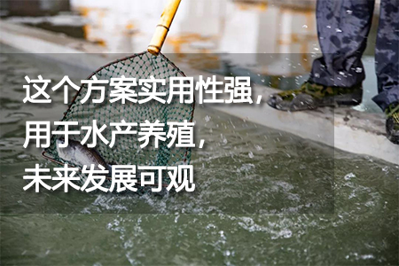 用于水產(chǎn)養(yǎng)殖，未來發(fā)展可觀