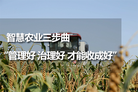 智慧農(nóng)業(yè)三步曲“管理好、治理好、才能收成好”