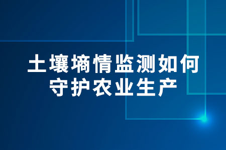 土壤墑情監(jiān)測如何守護(hù)農(nóng)業(yè)生產(chǎn)