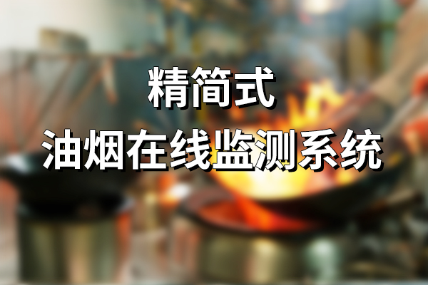 精簡(jiǎn)式油煙在線監(jiān)測(cè)系統(tǒng)