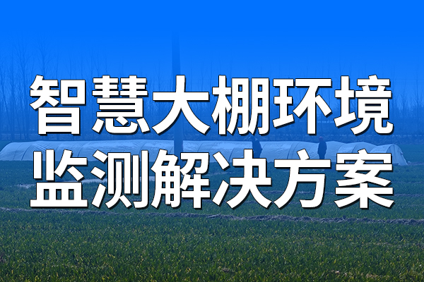 智慧大棚環(huán)境監(jiān)測解決方案