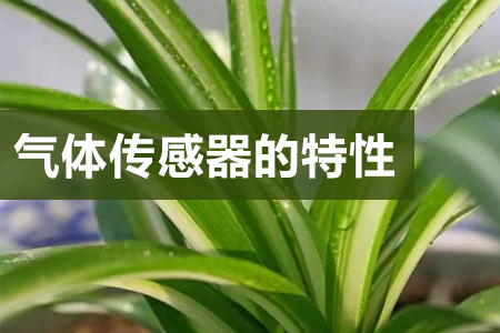常見的氣體傳感器都具有哪些特性