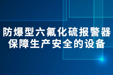 防爆型六氟化硫報(bào)警器