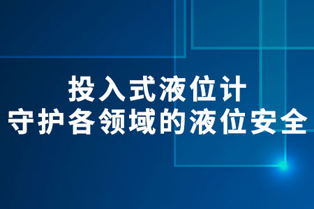 投入式液位計(jì)